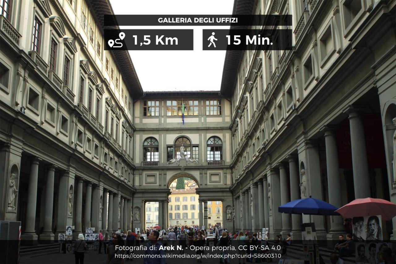 Il Cuore Di Firenze + Corte Privata+ Wifi+Ac Zewnętrze zdjęcie